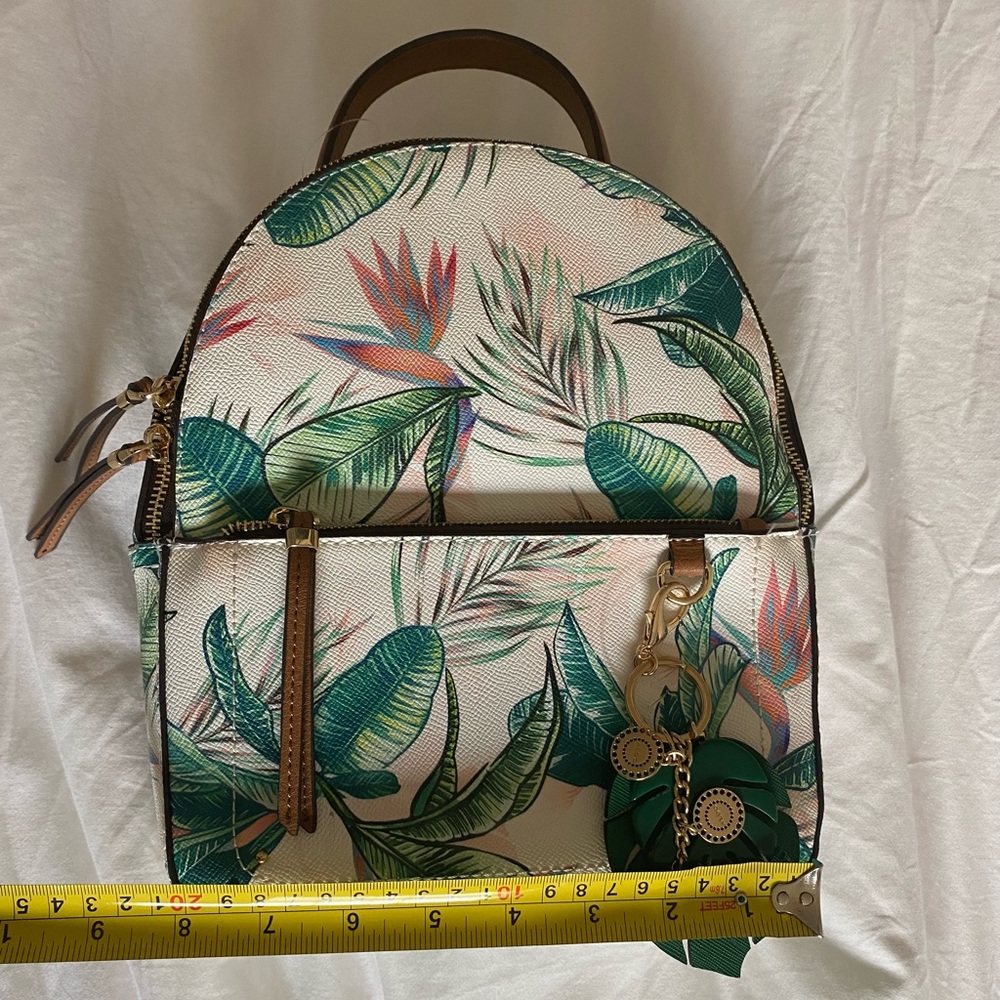 Aldo Botanical Backpack Purse RARE - Picture 5 of 5